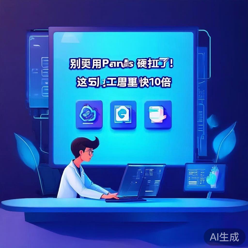别再用Pandas硬扛了！这5个GitHub开源工具让数据处理快10倍
