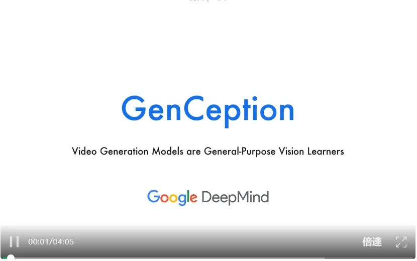视频通用模型来了！DeepMind 再证「生成即理解」，何恺明参与