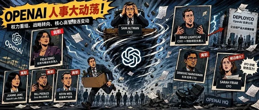 OpenAI乱套了,11员大将集体跑路