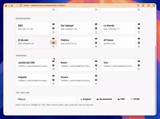 赛博菩萨Cloudflare 发布 Kitesurf:专为 AI Agent 打造的浏览器,CPU/内存比 Chromium 低 3-7 倍