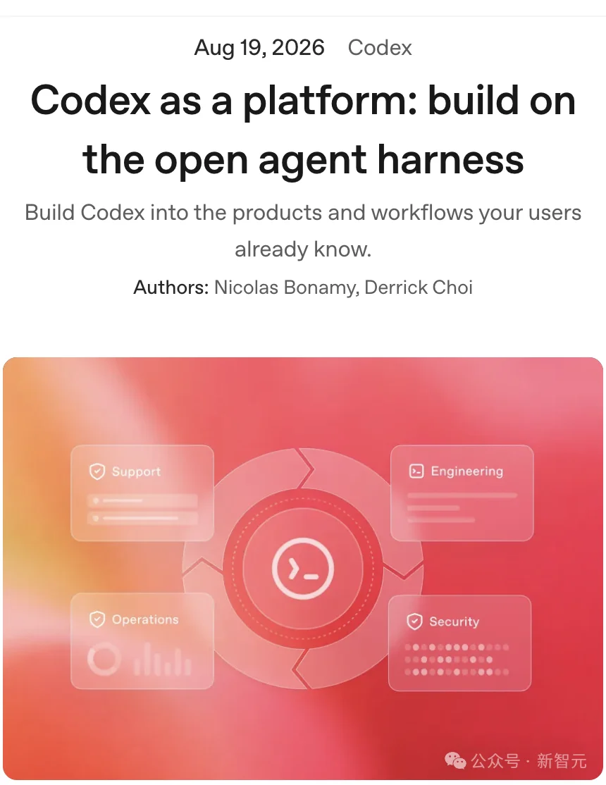 震撼！OpenAI全面开源Codex Harness