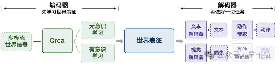 别让AI一上来就“进厂打螺丝”:智源悟界·Orca要先教模型理解世界如何变化