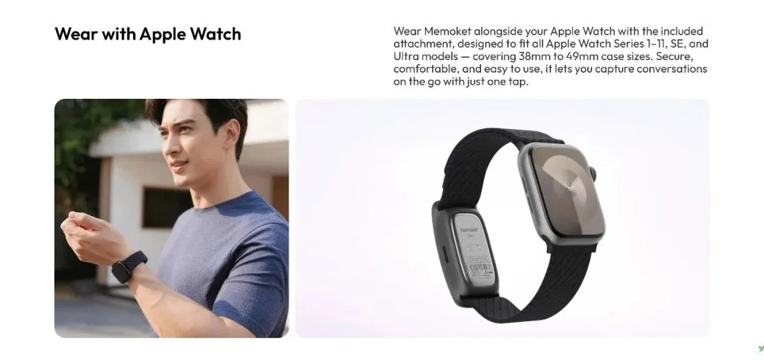 可穿戴 AI 硬件新战场,「长」在 Apple Watch 表带上