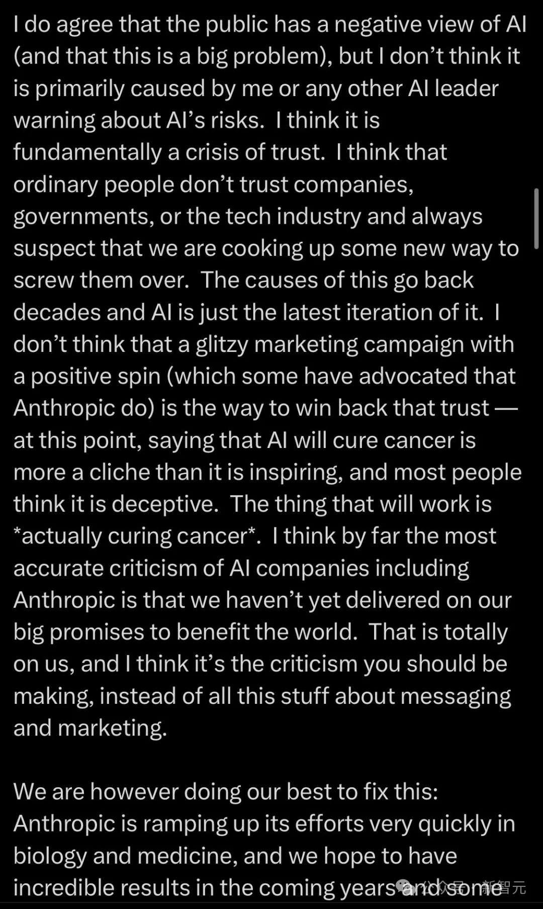 Anthropic CEO辟谣!为亡父转AI,10年内灭癌症