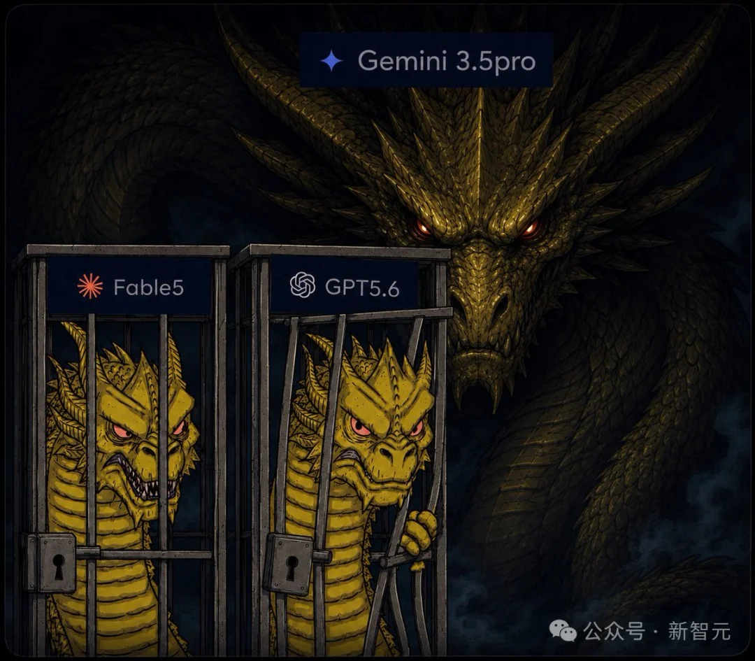 Gemini 3.5 Pro绝密泄露,前端赶超Fable 5!