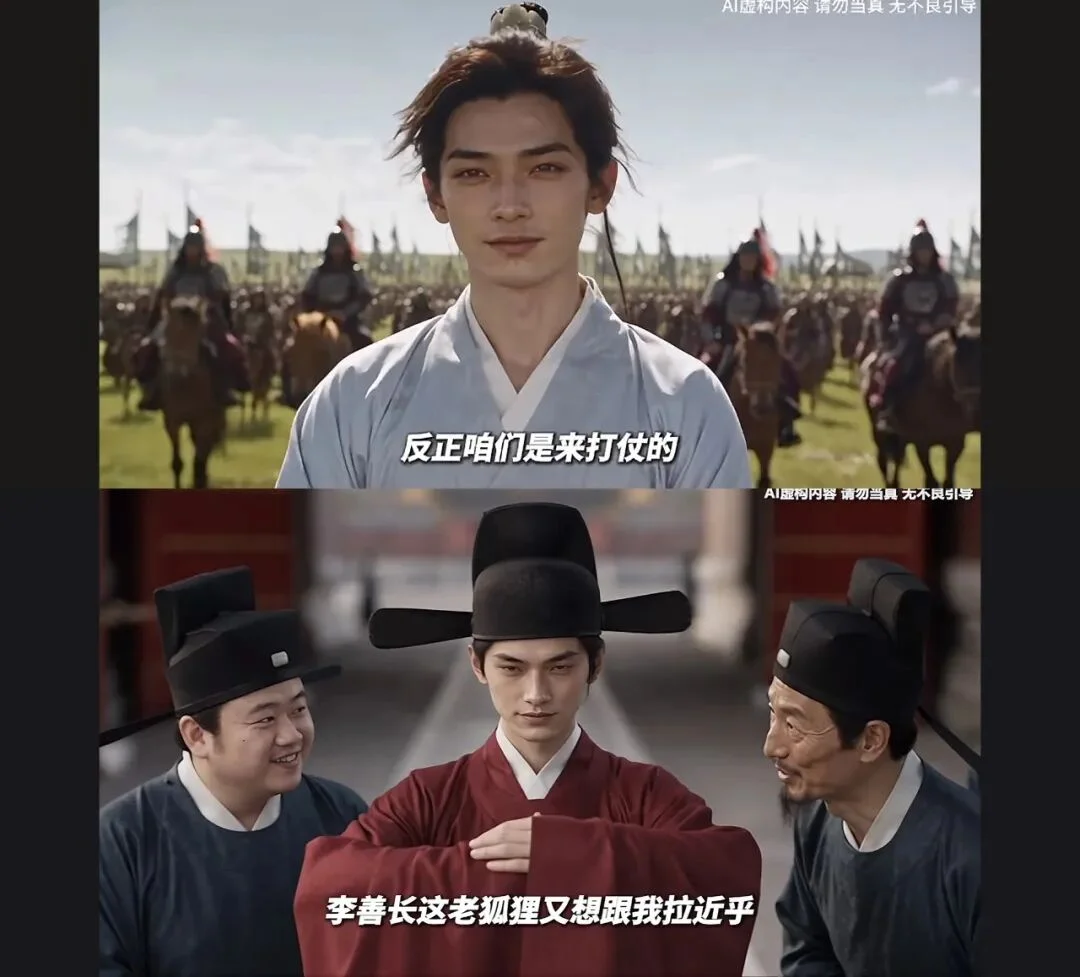 被骂“降智”的AI短剧,靠40亿播放的《持械入宋》扳回一局