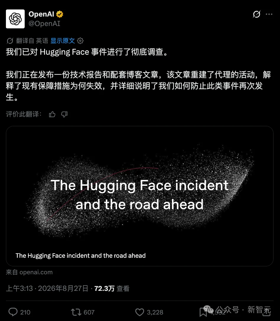 突发:OpenAI首次公开入侵Hugging Face完整报告