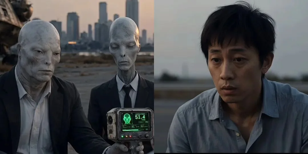 借外星人拍社会现实,两天播放破亿的AI短片是如何诞生的?| 对话《反正也没时间活》主创