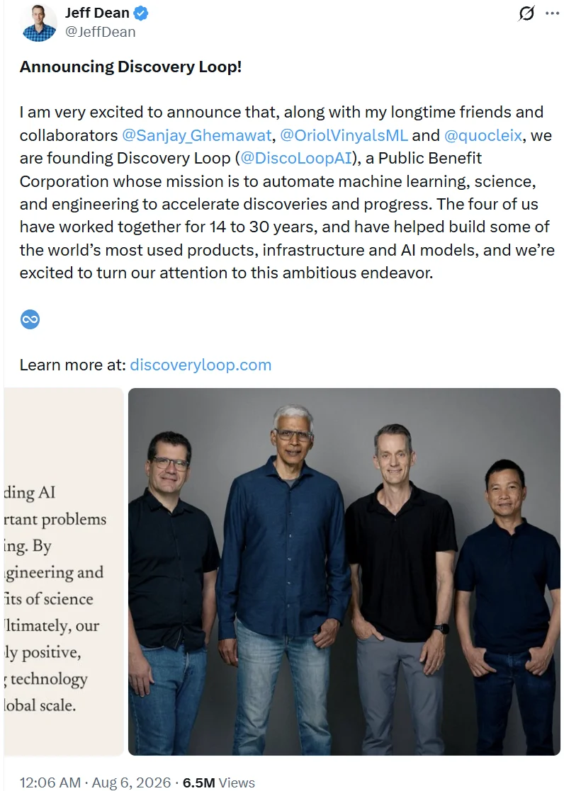 被开除的Thinking Machines CTO，又离开OpenAI回谷歌了