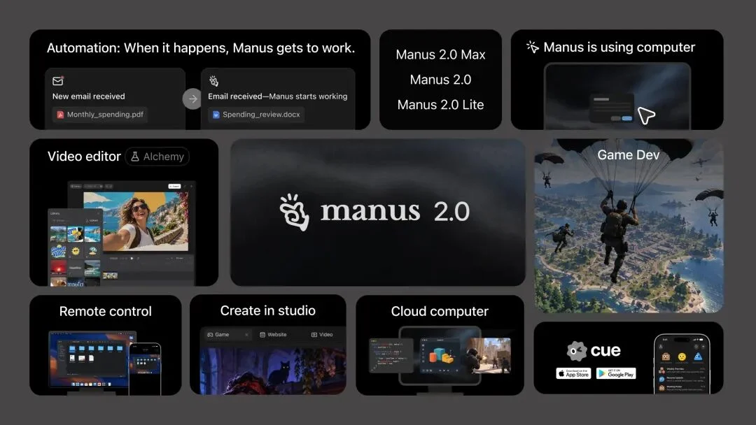 突发:Manus「虎口脱险」,交出 2.0 版最新答卷