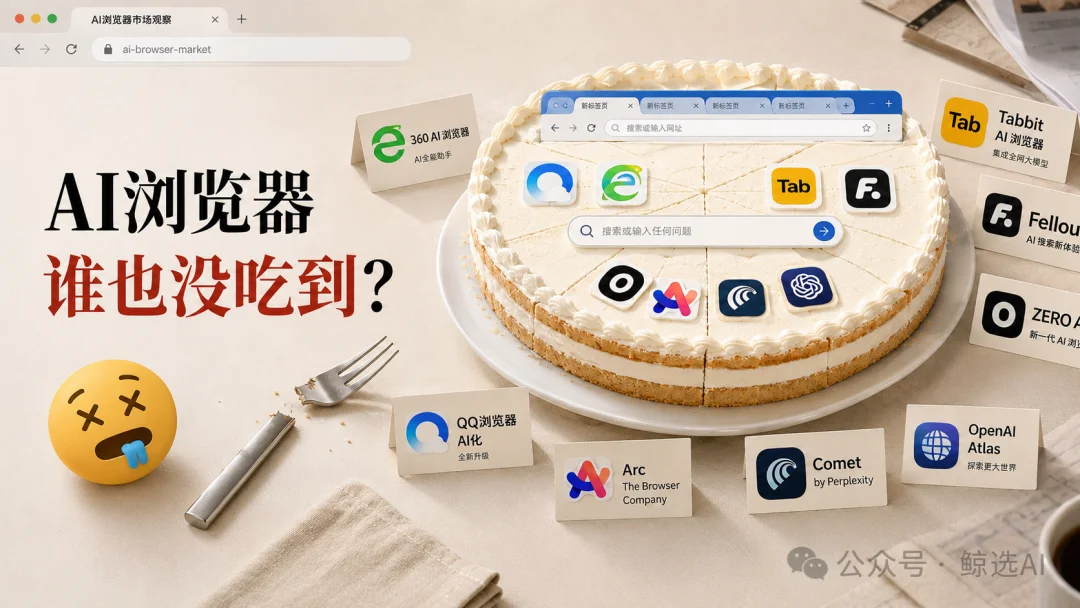 AI浏览器这百亿大蛋糕,谁也没吃到?