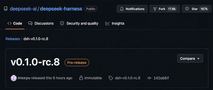 昨夜,DeepSeek Harness首发新版本:14项更新,多模态能力拉满!