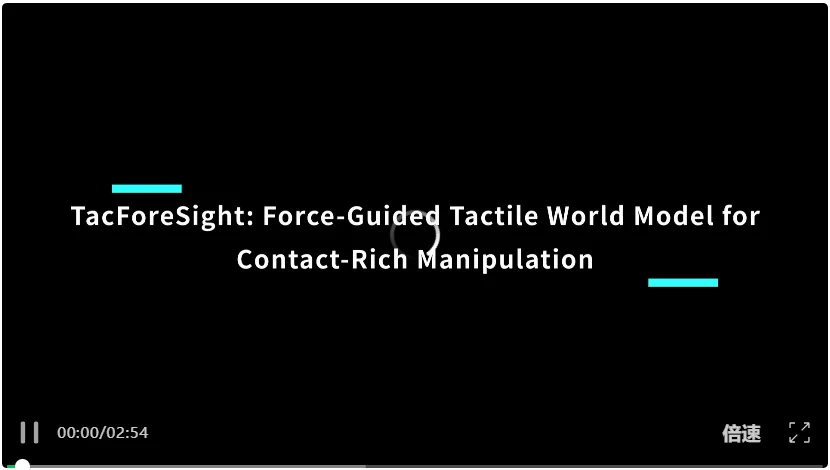 让机器人学会「预判接触」:它石智航牵头四大顶尖机构发布TacForeSight,破解精细操作难题