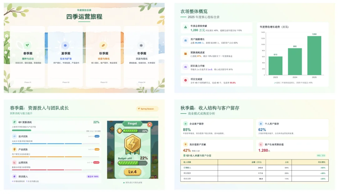 实测千问新出的PPT Agent,可算不用为了风格化牺牲二次编辑了。