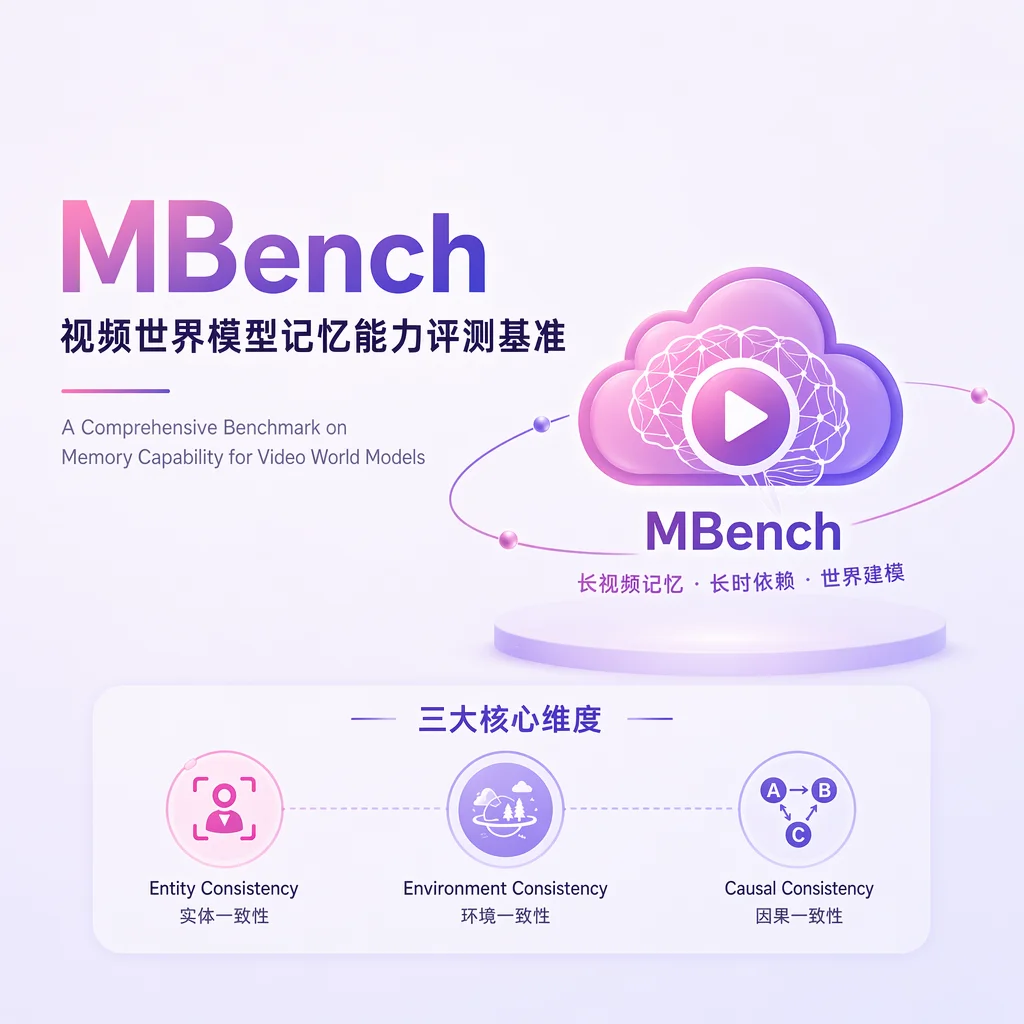 MBench: 清华x腾讯联合定义视频世界模型的长期记忆能力