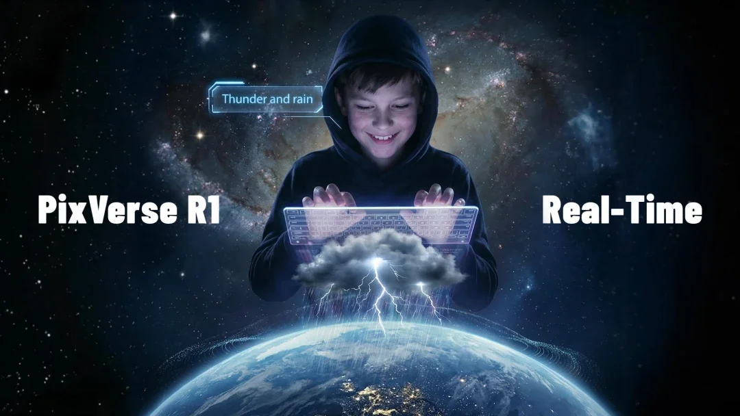 实时世界模型竟然能这么玩?PixVerse R2登上Twitter热榜