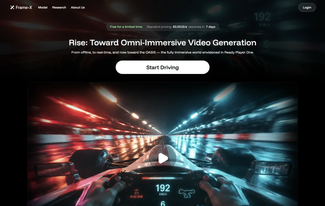 形界智能Rise模型,让我看到了全新的交互