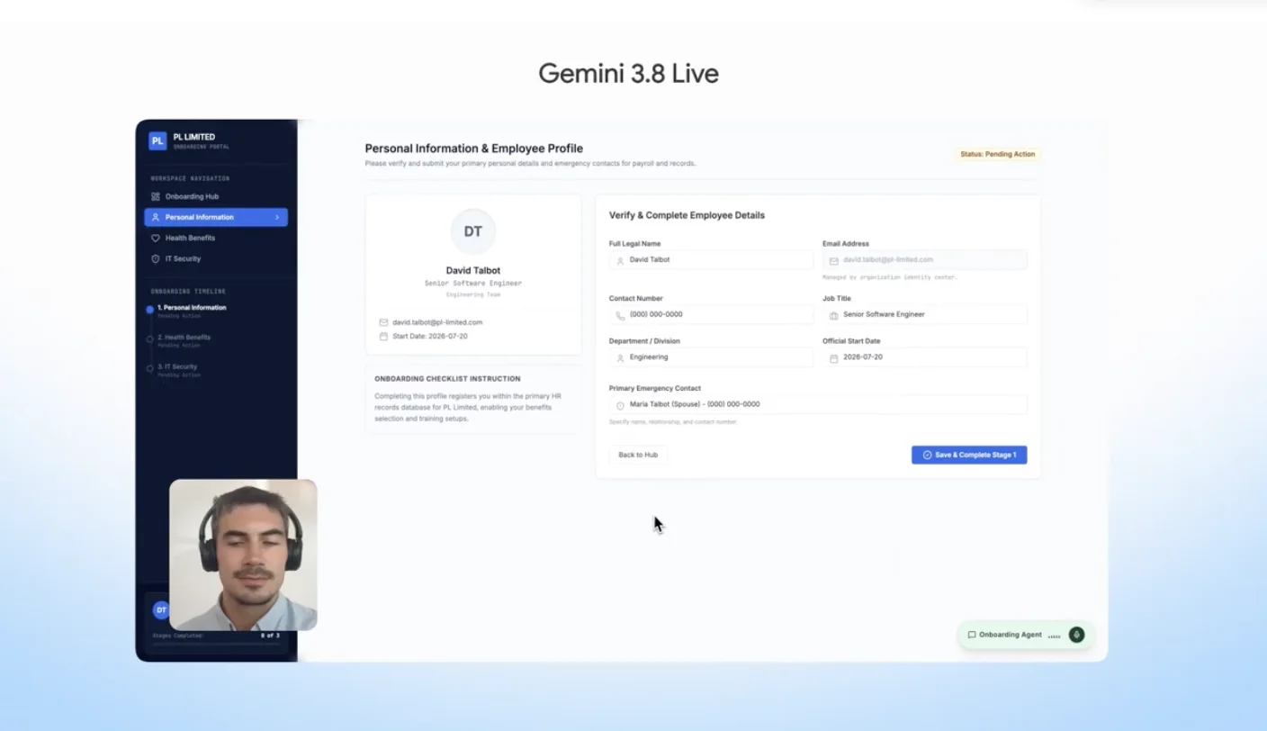 谷歌连发两款实时语音模型：Gemini 3.8 Live 要攻克语音 Agent 的沉默时刻