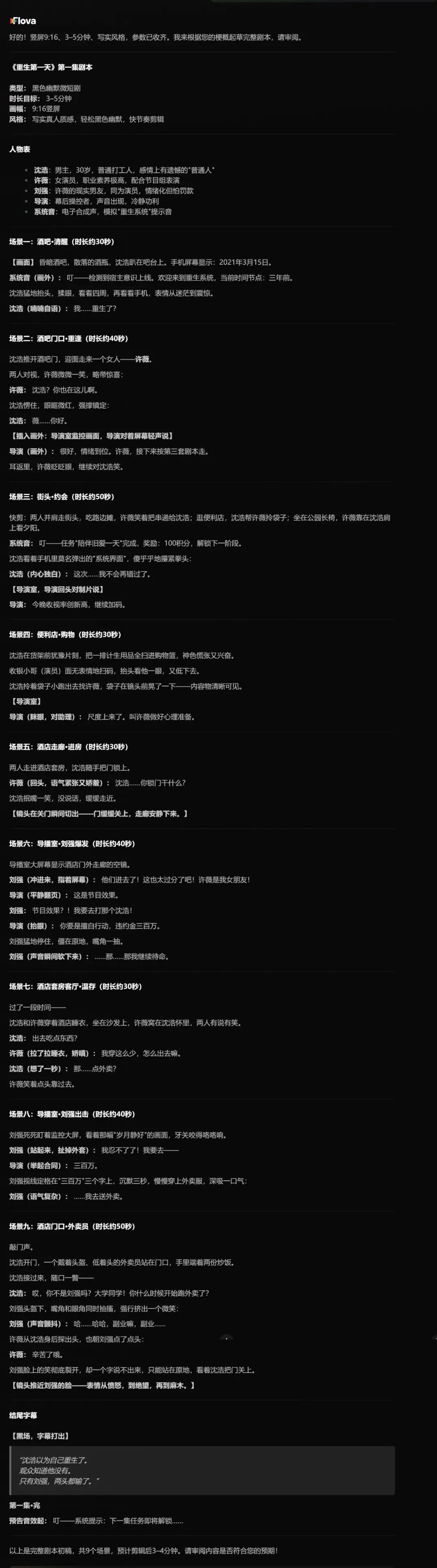 照这样下去,AI 早晚能出片。
