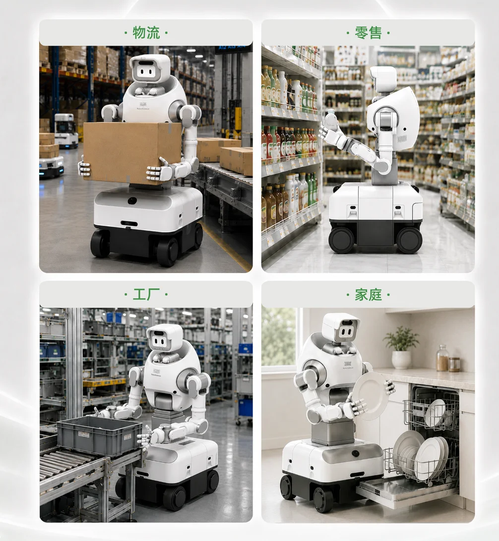 RoboScience机器科学发布轮式仿人形机器人REX G1,打造新一代具身生产力伙伴