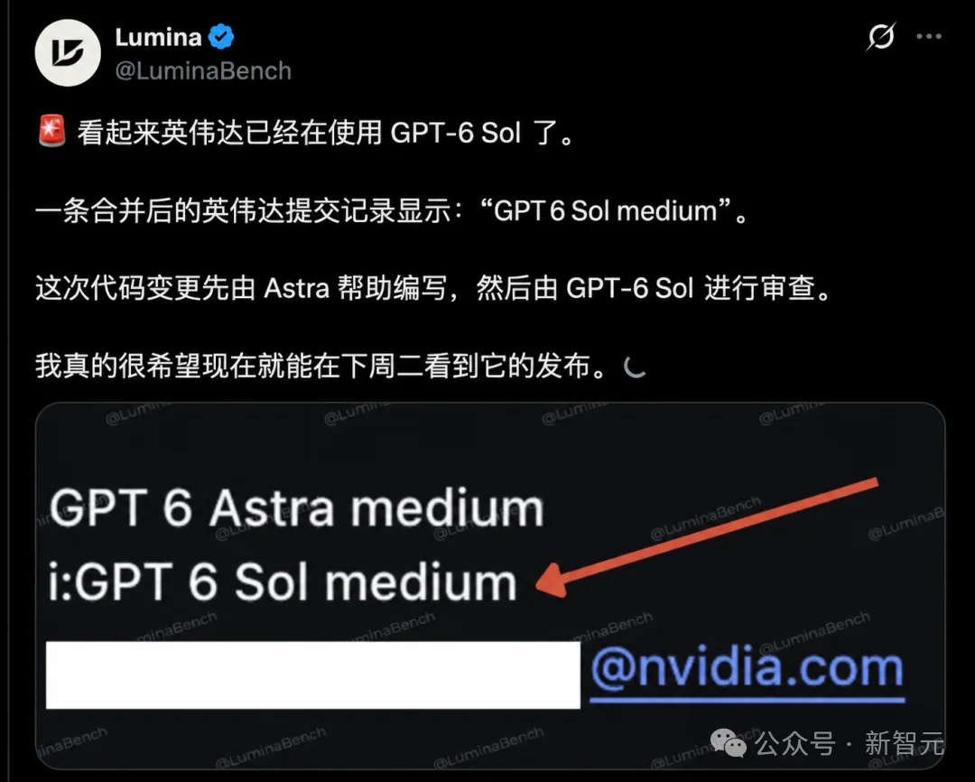 GPT-6 Sol被曝即将发布?内部「AGI」已浮出水面