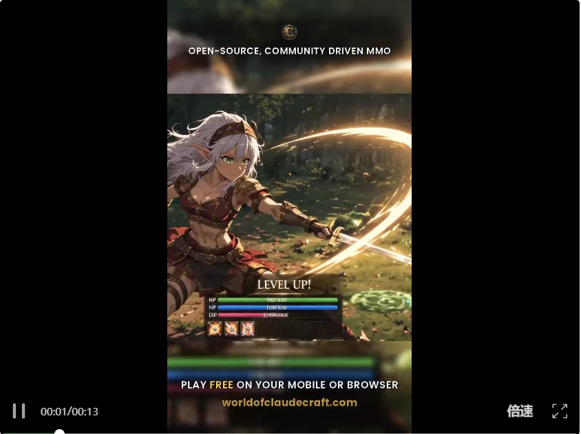 离谱,Claude Fable 5 手搓魔兽世界后,开始和人类组队开黑了!