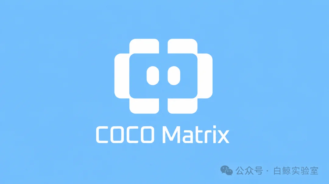 对话COCO Matrix高宇翔：难以提前穷举世界，不如「学习适应」世界