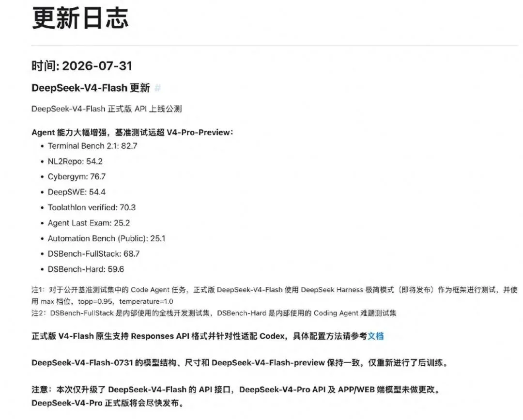刚刚,DeepSeek-V4-Flash正式版API公测上线!