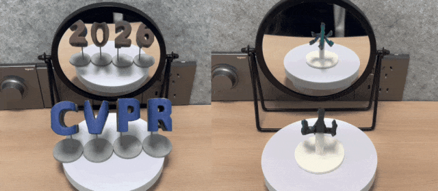 清华弄了个镜像错觉艺术生成器,支持3D打印 | CVPR'26亮点